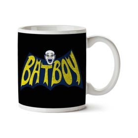 Art Hediye Batboy Nosferatu Retro Batman Wings Iki Tarafı Baskılı Kupa Bardak