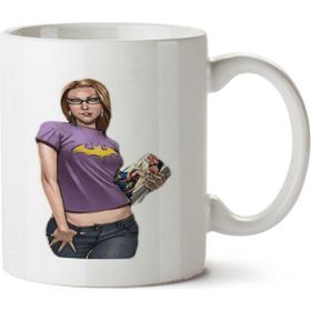Art Hediye Batgirl İki Tarafı Baskılı Kupa Bardak