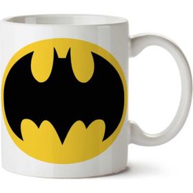Art Hediye Batman Logo Batman Logo Baskılı Kupa