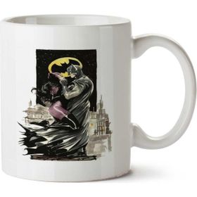 Art Hediye Batman O Amor Esta Em Gothan Baskılı Kupa