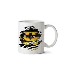 Art Hediye Batman Yırtık İki Tarafı Baskılı Kupa Bardak