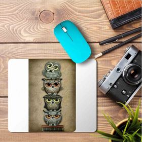Art Hediye Baykuş 2 Baskılı 23x19 cm Mouse Pad