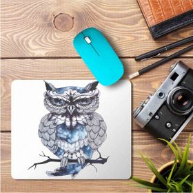 Art Hediye Baykuş Owl 2 Baskılı 23x19 cm Mouse Pad