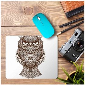 Art Hediye Baykuş Owl 2 Baskılı 23x19 cm Mouse Pad