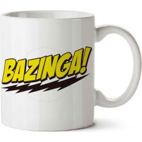 Art Hediye Bazinga The Big Bang Theory İki Tarafı Baskılı Kupa Bardak