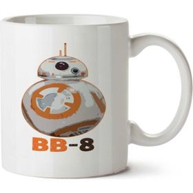 Art Hediye Bb-8 - Star Wars.png Iki Tarafı Baskılı Kupa Bardak