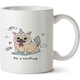 Art Hediye Be A Unipug.png İki Tarafı Baskılı Kupa Bardak