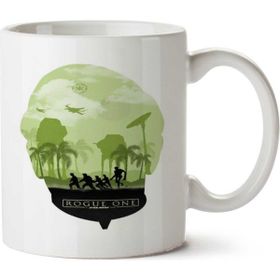 Art Hediye Beach Star Wars İki Tarafı Baskılı Kupa Bardak
