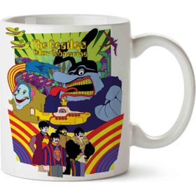 Art Hediye Beatles Yellow Submarine Kupa Bardak
