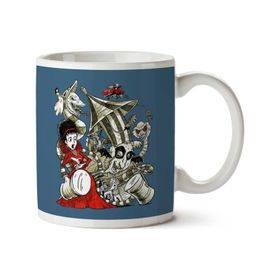 Art Hediye Beetle Juice Betelgeuse Iki Tarafı Baskılı Kupa Bardak
