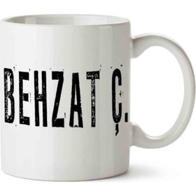 Art Hediye Behzat Ç Yazılı Kupa Bardak