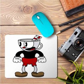 Art Hediye Bendy Cuphead Baskılı 23x19 cm Mouse Pad
