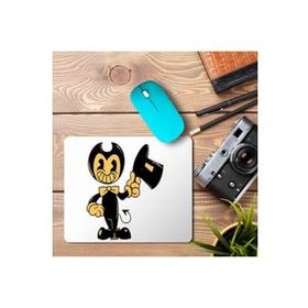 Art Hediye Bendy Sihirbaz Baskılı 23x19 cm Mouse Pad