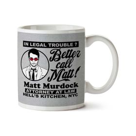 Art Hediye Better Call Matt Iki Tarafı Baskılı Kupa Bardak