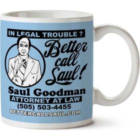 Art Hediye Better Call Saul iki Tarafı Baskılı Kupa Bardak