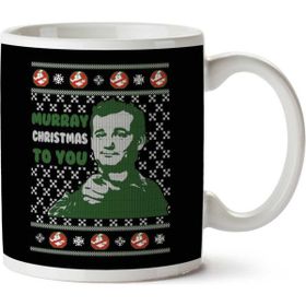 Art Hediye Bill Murray Christmas To You Iki Tarafı Baskılı Kupa Bardak