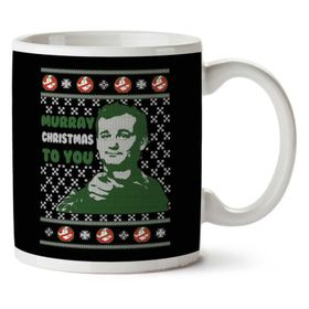 Art Hediye Bill Murray Christmas To You Iki Tarafı Baskılı Kupa Bardak