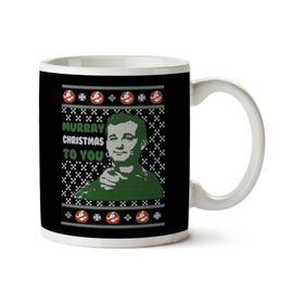Art Hediye Bill Murray Christmas To You Iki Tarafı Baskılı Kupa Bardak