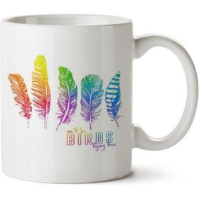 Art Hediye Birds Tour AHFOD 2017 İki Tarafı Baskılı Kupa Bardak