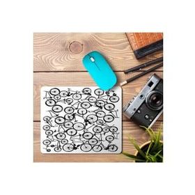 Art Hediye Bisikletler Bisiklet Modelleri Baskılı 23x19 cm Mouse Pad
