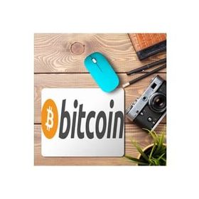 Art Hediye Bitcoin Baskılı 23x19 cm Mouse Pad