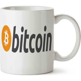 Art Hediye Bitcoin Bitcoin Logo Kupa Bardak