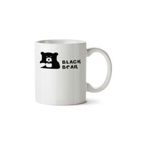 Art Hediye Black Bear İki Tarafı Baskılı Kupa Bardak