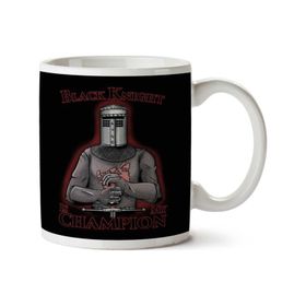 Art Hediye Black Knight Is My Champion Monty Python Holy Grail Iki Tarafı Baskılı Kupa Bardak
