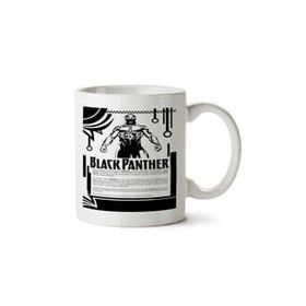 Art Hediye Black Panter Poster İki Tarafı Baskılı Kupa Bardak
