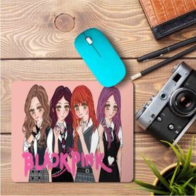 Art Hediye Black Pink Grup Müzik 23x19 cm Mouse Pad