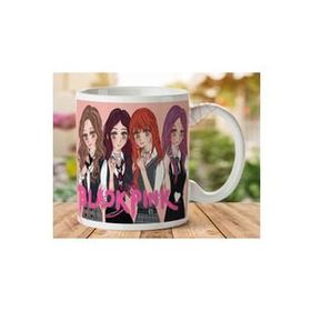 Art Hediye Black Pink Grup Müzik Kupa İki Tarafı Baskılı Kupa Bardak