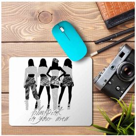 Art Hediye Black Pink in Your Area Baskılı 23x19 cm Mouse Pad