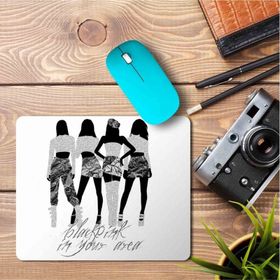 Art Hediye Black Pink in Your Area Baskılı 23x19 cm Mouse Pad