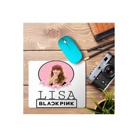 Art Hediye Black Pink Lisa Baskılı 23x19 cm Mouse Pad