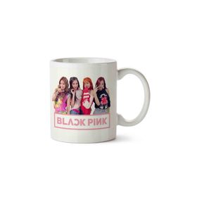 Art Hediye Black Pink Logo Blackpink 2 Baskılı Kupa