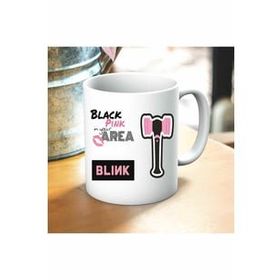 Art Hediye Black Pink Logo Blackpink 2 Baskılı Kupa