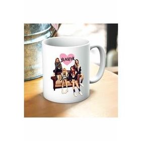 Art Hediye Black Pink Logo Blackpink 2 Baskılı Kupa