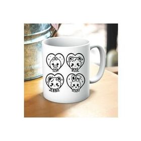 Art Hediye Black Pink Logo Blackpink 2 Baskılı Kupa