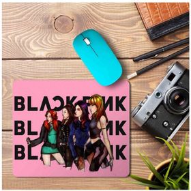 Art Hediye Black Pink Yazılı 23x19 cm Mouse Pad
