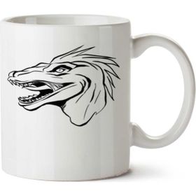 Art Hediye Black Raptor Baskılı Kupa