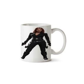 Art Hediye Black Widow Standing Iki Tarafı Baskılı Kupa