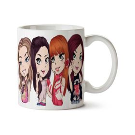 Art Hediye Blackpink Black Pink Dörtlü Karakterler İki Tarafı Baskılı Kupa Bardak