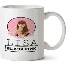 Art Hediye Blackpink Black Pink Lisa Iki Tarafı Baskılı Kupa