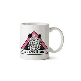 Art Hediye Blackpink Black Pink Piramit Iki Tarafı Baskılı Kupa