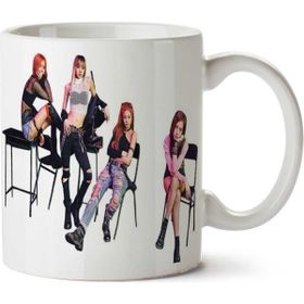Art Hediye Blackpink Black Pink Sandalye Baskılı Kupa