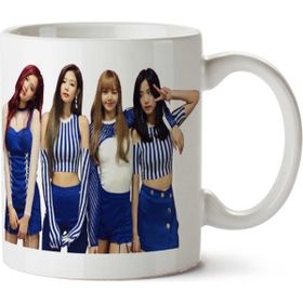 Art Hediye Blackpink Mavi Baskılı Kupa