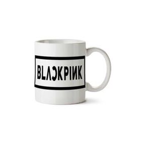 Art Hediye Blackpink Siyah Yazı Baskılı Kupa