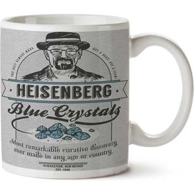 Art Hediye Blue Crystals Remedy İki Tarafı Baskılı Kupa Bardak