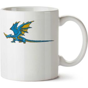 Art Hediye Blue Dragon İki Tarafı Baskılı Kupa