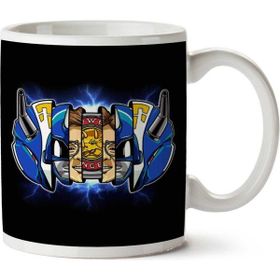Art Hediye Blue Ranger Power Rangers 01 İki Tarafı Baskılı Kupa Bardak